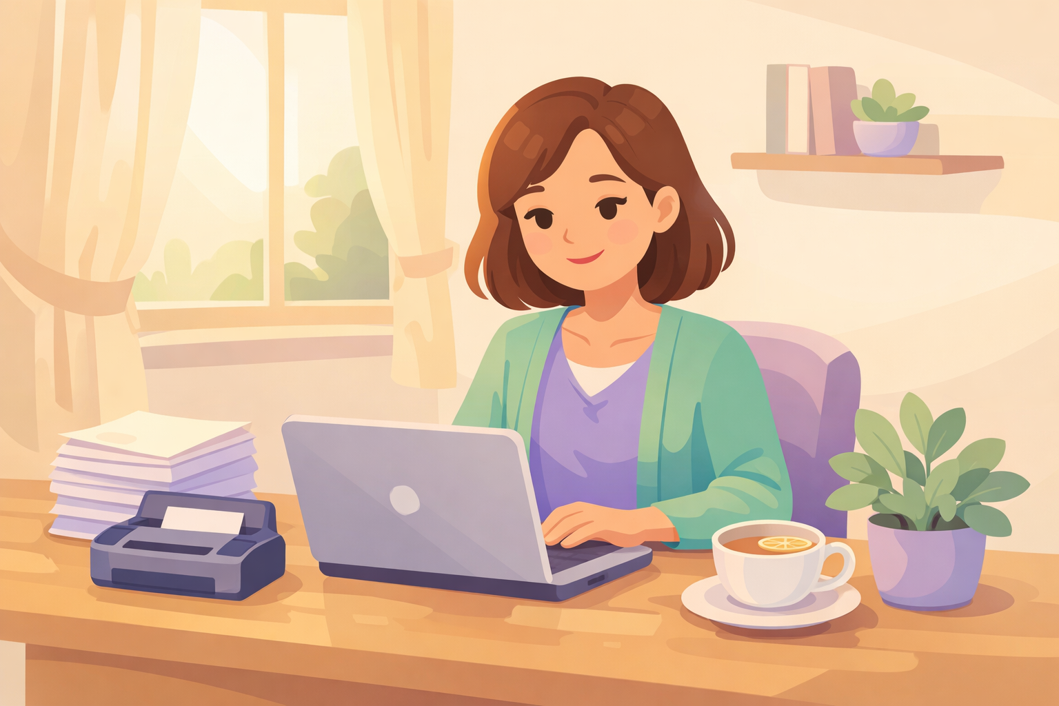 Счетоводител работи спокойно с AIConto и Microinvest Делта Pro